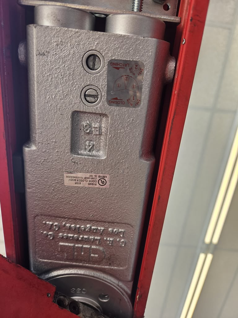 Overhead Concealed Door Closer Replacement